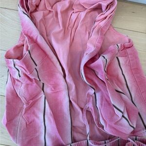 Princess Polly pink striped set